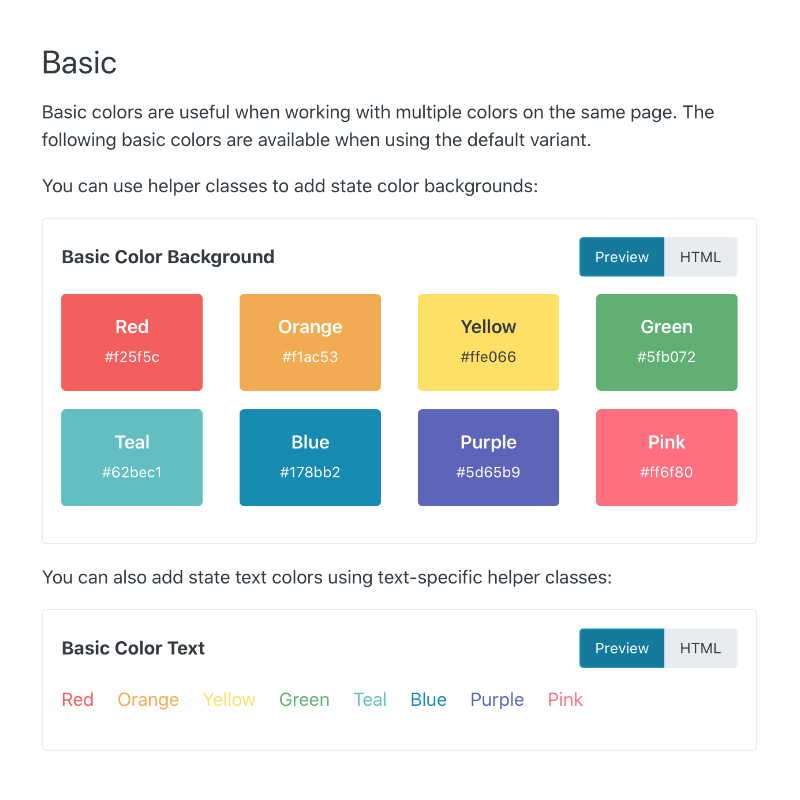 Inkline - Vue.js UI/UX Library - Utility Classes